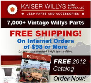 2012 Willys Jeep Parts Catalog